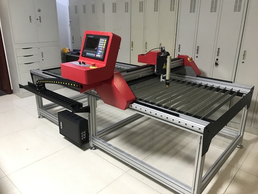 एल्यूमिनियम प्रोफाइल छोटा सीएनसी प्लाज्मा टेबल 220W पोर्टेबल सीएनसी प्लाज्मा कटर